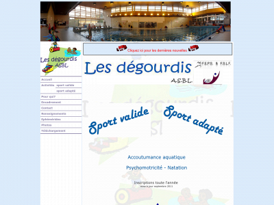 degourdis.be snapshot