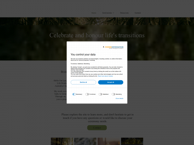 bristolcelebrant.co.uk snapshot