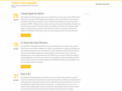 countyfairmanager.com snapshot