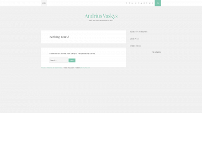 vaskys.net snapshot