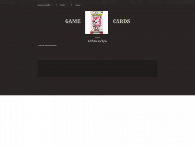 gameandcards.se snapshot