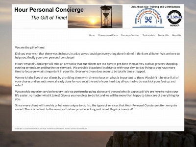 hourpersonalconcierge.com snapshot