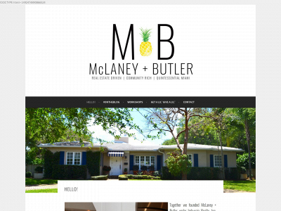 mclaneybutler.com snapshot