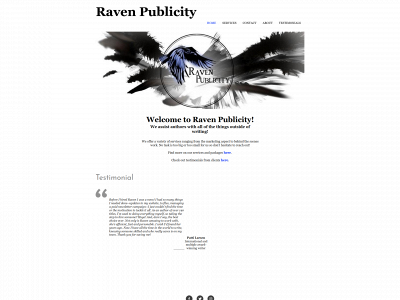 ravenpublicity.com snapshot