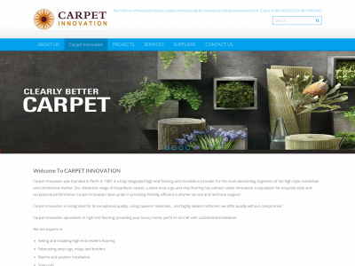 carpetinnovation.com snapshot