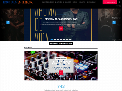radiodiosesreal.com snapshot