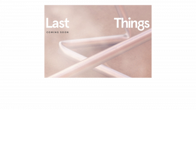 last-things.dk snapshot
