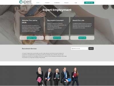 expertemployment.co.uk snapshot