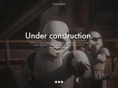 johnburns.design snapshot