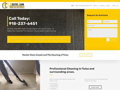 www.carpetandtilecleaningoftulsa.com snapshot