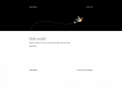 sarahosterhed.se snapshot