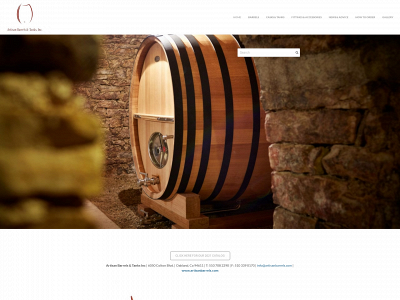 artisanbarrels.com snapshot