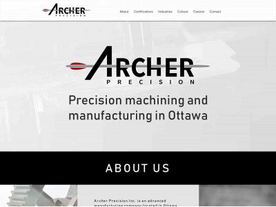 archerprecision.ca snapshot