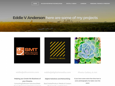 www.eddievanderson.com snapshot