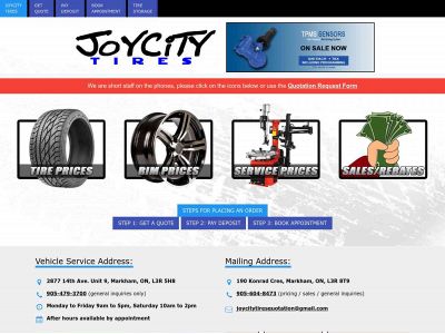 joycitytires.com snapshot