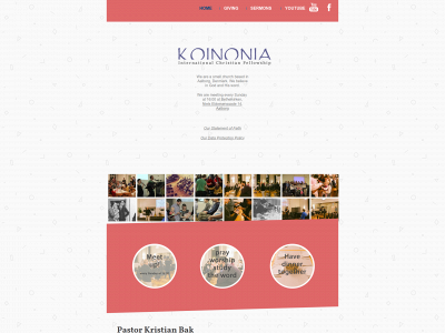 koinonia-aalborg.dk snapshot