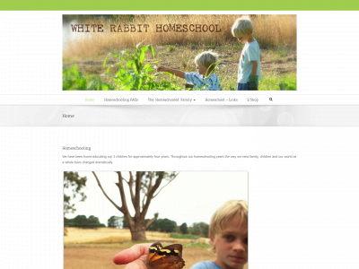 whiterabbithomeschool.com snapshot