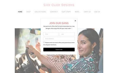 www.besickchick.com snapshot