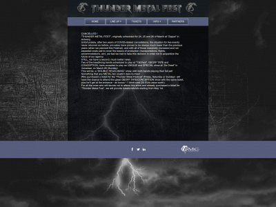 thundermetalfest.com snapshot