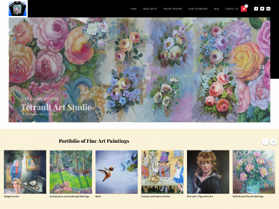 tetraultartstudio.com snapshot