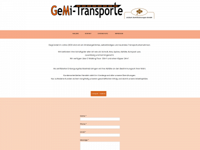 gemi-transporte.de snapshot
