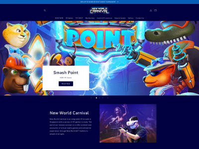 newworldcarnival.com snapshot