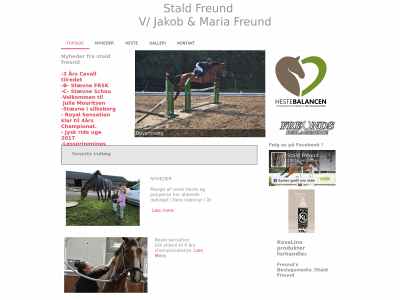 staldfreund.dk snapshot