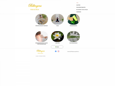 billingensyogaohalsa.se snapshot