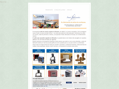 sellosdecauchoalicante.com snapshot