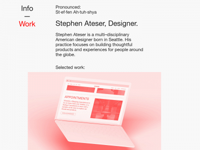 stephenateser.net snapshot