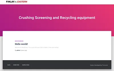 crushscreenrecyclesolutions.com snapshot