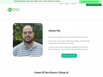 stevesdeliveryservice.com snapshot