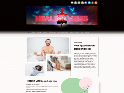 nevoshealingvibes.com snapshot