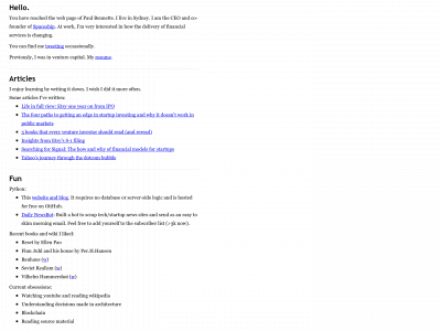 paulbennetts.co snapshot