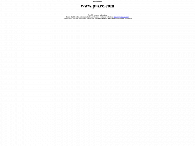 paxee.com snapshot