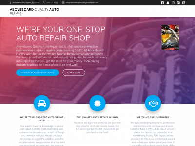 aboveboardautorepair.com snapshot