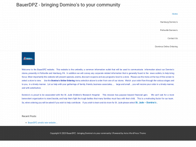 bauerdpz.com snapshot