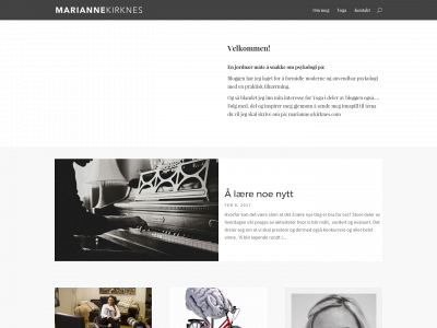mariannekirknes.com snapshot