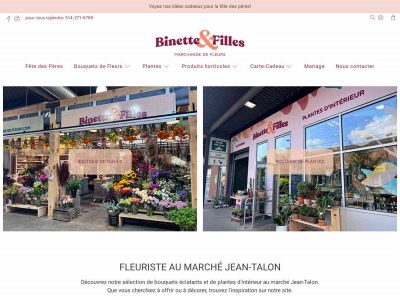 marchandedefleurs.com snapshot