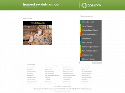 homestay-vietnam.com snapshot