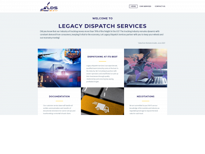 legacydispatchservices.com snapshot