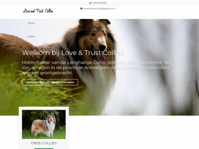 loveandtrustcollies.be snapshot