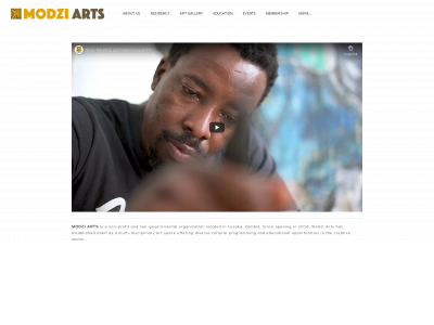 www.modziarts.com snapshot