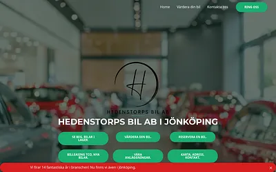 hedenstorpbil.se snapshot