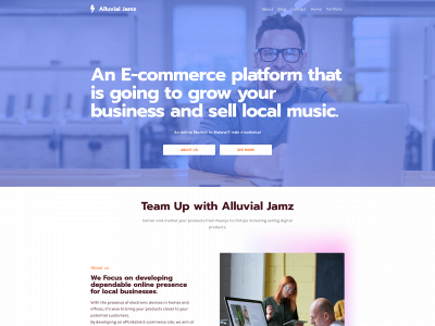 alluvialjamz.com snapshot