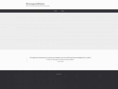 skomagerstiftelsen.dk snapshot