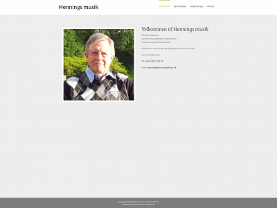 henningsmusik.dk snapshot