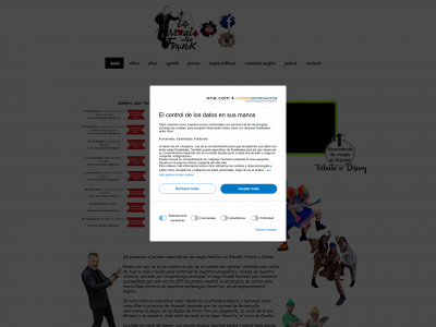 lamagiadefrank.es snapshot