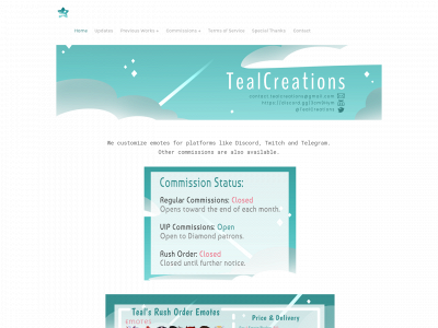 tealcreations.weebly.com snapshot