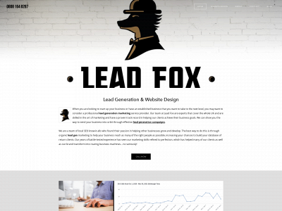 leadfox.co.uk snapshot